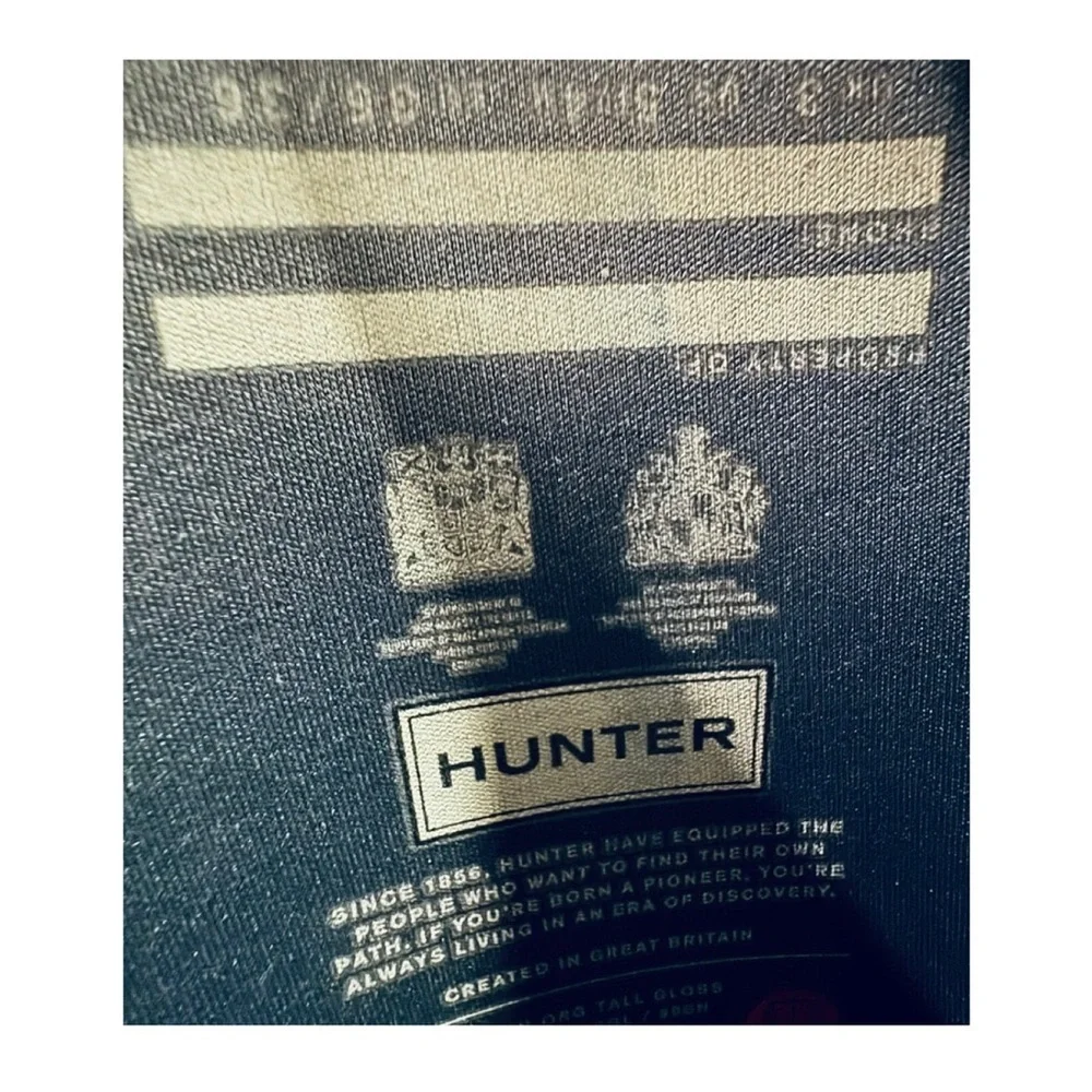 Hunter Gray Tall Boots